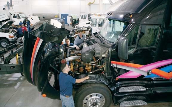 What do Students Learn at UTI? How to get under the hood of a big rig.