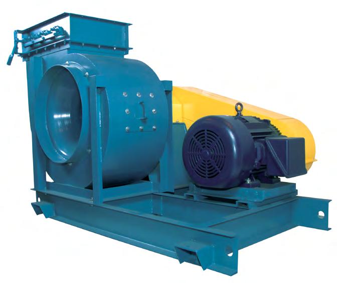 CONSTRUCTION FEATURES BCS Impeller The BCS impeller features heavy-gauge steel construction and a non-overloading impeller design, suitable for applications requiring large volumes of air at moderate