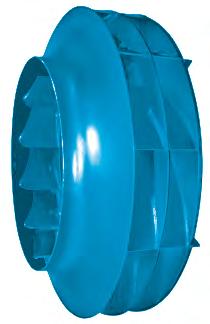 A conical spun shroud (rim) makes BCS fans less susceptible to the performance losses associated with poor inlet conditions. All BCS impellers are statically and dynamically balanced to grade 6.