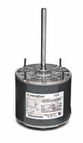 Fan and Blower - Direct Drive, PSC Open Air Over, Resilient Ring Applications: Single speed PSC motors designed to replace PSC and Shaded pole motors, used in direct drive furnace, air conditioners,