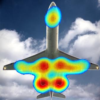 Airframe noise is the far-field noise from an airplane traveling through the atmosphere with the propulsion system inoperative.