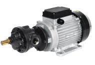 MOTORS - flowstar series Internal gear electric pumps for lubricants. 230 V - 50 Hz (single phase) or 380 V - 50 Hz (three phase) motor depending on model, IP-55 protection and on/off switch.