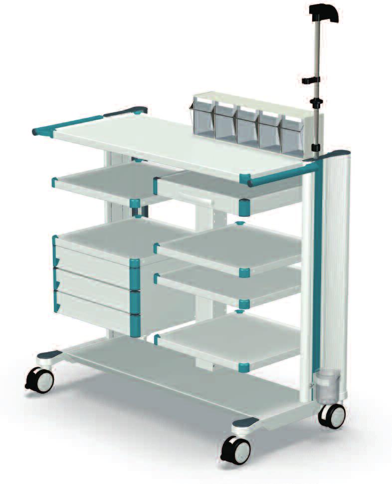 endo-cart endo-cart impresses in every detail Perfect functionality endo-cart offers a total width of 1100 mm.