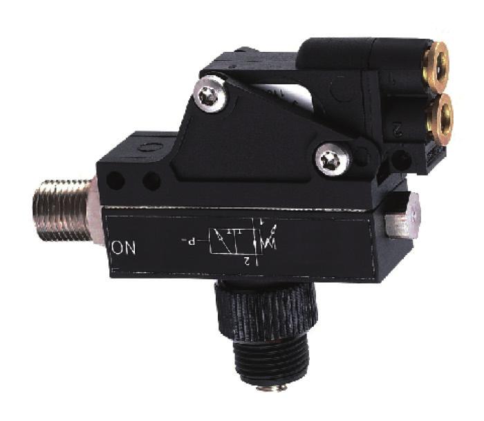 AVS PNEUMATIC VACUUM SWITCH Typically used in an all pneumatic circuit Can be used as an energy saving device for vacuum venturi systems 1/8NPT and G1/8 Male vacuum port 4mm
