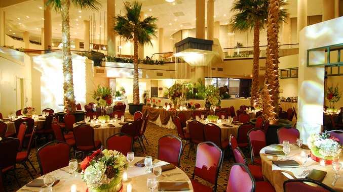 AWARDS BANQUET The Awards Banquet will be in the Palm Court located on the lower level of the Double Tree Lobby beneath the fronds of Palm Trees.