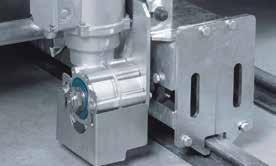 Frequency converters allow for continuously adjustable washing speeds, putting less strain on bearings and motor.