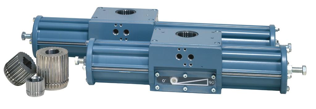 NAF-Turnex pneumatic actuators for on/off and control, NAF 990/9/9, NAF 9390/9/9 Fk.9()GB 03.