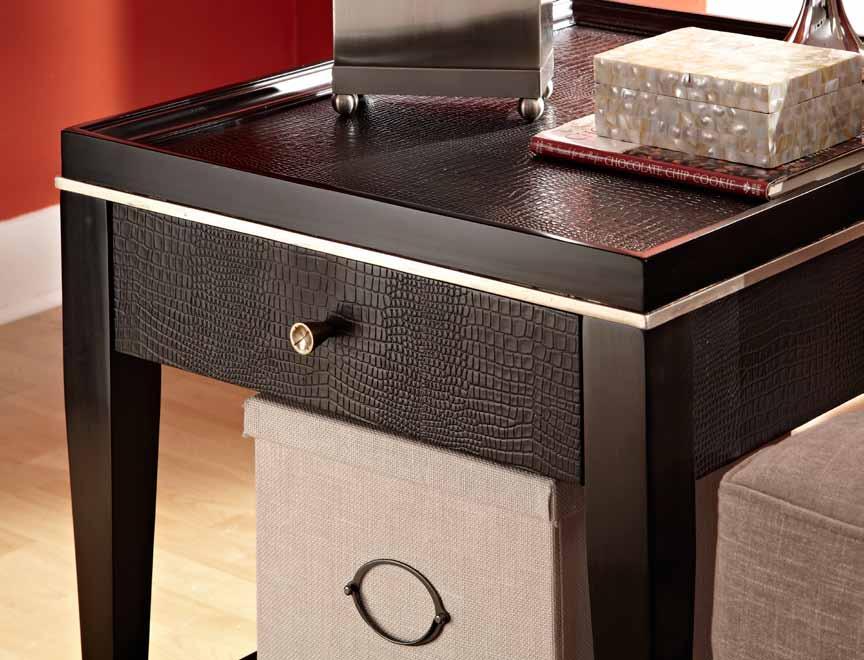 Shaped End Table 208303