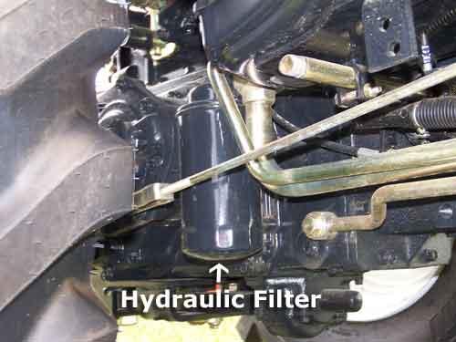 Hydraulic Filter 1. Remove old filter 2.