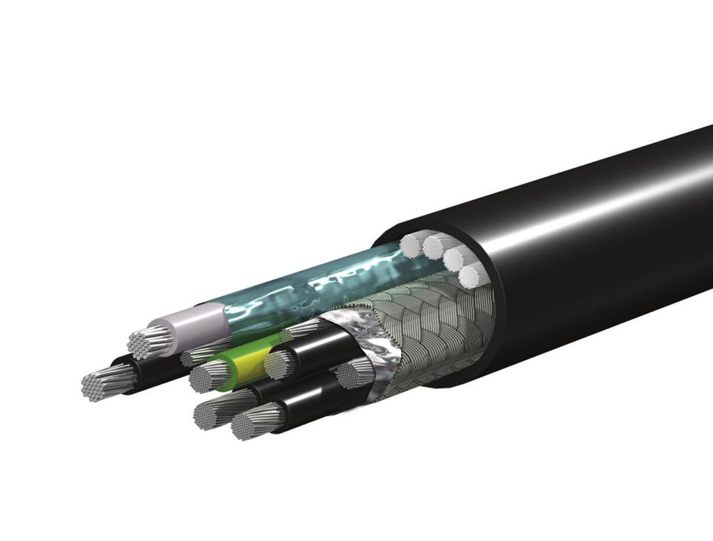 instrumentation cables and three feet for unshielded instrumentation cables.