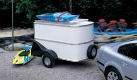 The extensive features add up to make an unbraked trailer the ideal choice for the smaller load.