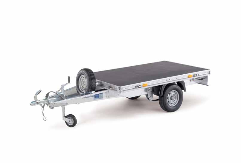 C (overall including headboard) F (inside) B (overall) G (internal height) E (bed length) A (overall) D (loading height) Unbraked Eurolight Most unbraked trailer designs have wheels that are