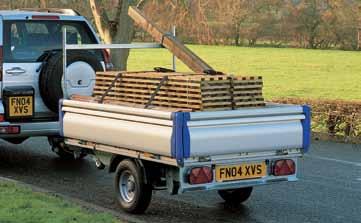 Eurolight The Eurolight range offers practical and stylish multi-purpose trailers that maintain the durability, robustness and ease of towing, synonymous with the Ifor Williams brand.