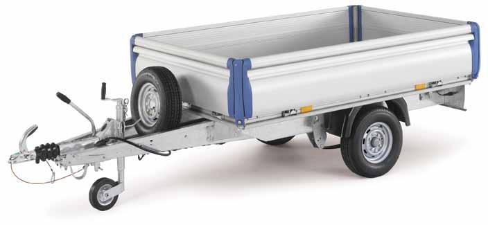 These offer significant value for money for an extremely versatile trailer. Standard Features: The Eurolight multi-purpose range is offered in 2 width options, 1.3m and 1.
