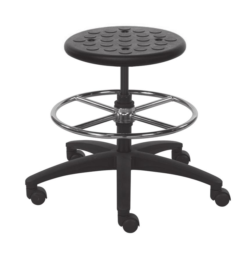 Stool with Molded Polyurethane Seat SP8288/PU Tall Stool with Molded Polyurethane Seat $319 $439 $459 WITH SADDLE SHAPED