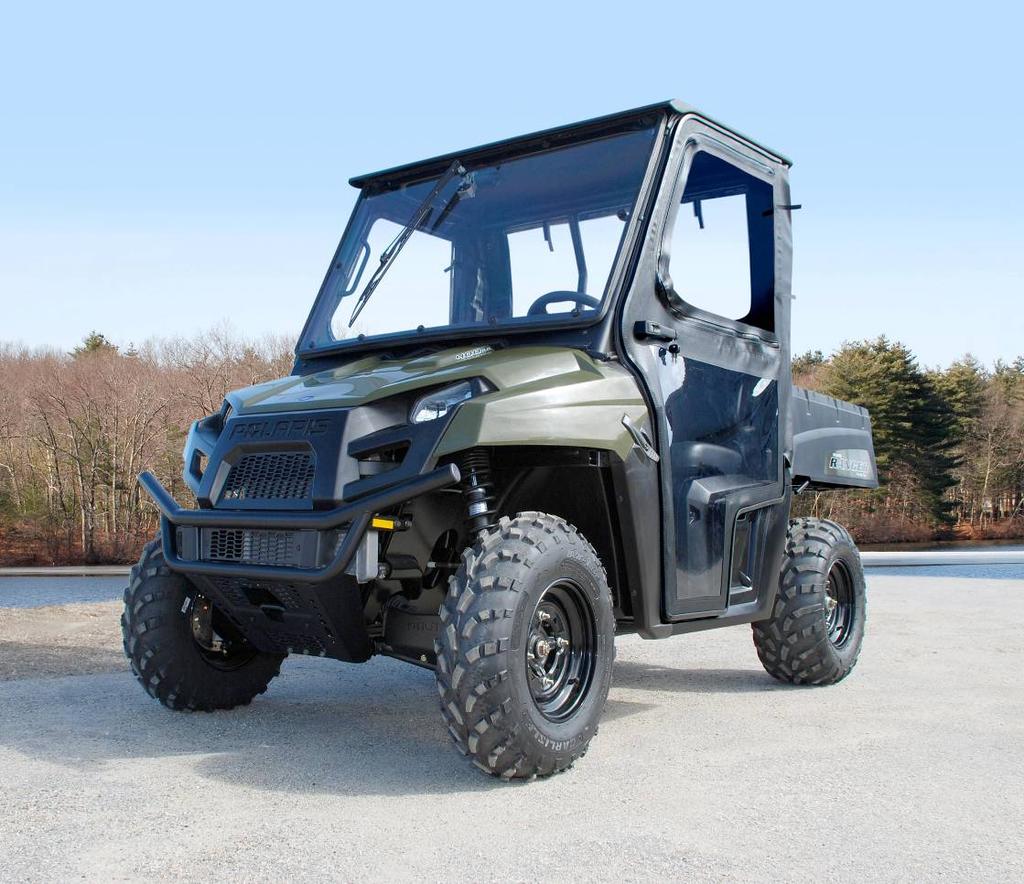 p. 1 of 13 INSTALLATION & OWNER S MANUAL Polaris Ranger 400-EV PathPro SS Cab (fits 2010 - current) (p/n: 1PRG400FS) The contents of