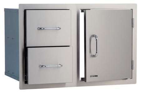 Door/Drawer Combo Fully enclosed drawer components