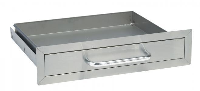 Single Drawer Slide-Out Drawer Storage space item # 09970 Dimensions: 25 ½ x 6 x 20 ½ Cut Out Dimensions: 23 ¼ x 4 x 20 ¾ 17 lbs.