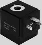Solenoid coils VACN Accessories -P- Voltage 24 V DC 110, 230 V AC -Q- Temperature range 20 +50 C General technical data VACN-H1-A1-1 VACN-H1-A1-2A VACN-H1-A1-3A Mounting position Any Switching