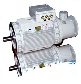voltage of 400-690 V Electric motors Traction