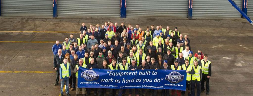produce hard working, quality machinery, we also bring that same ethos to our aftersales service