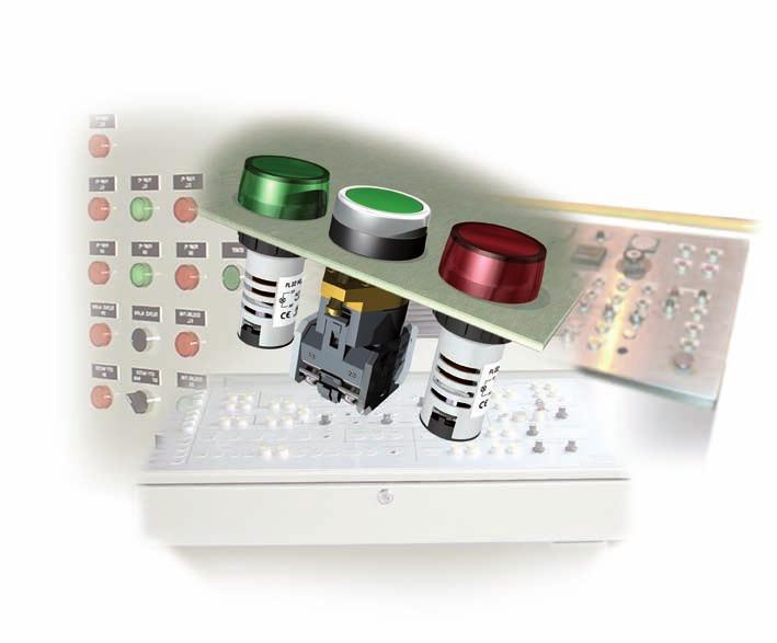 , Selector Switches and s CARLO GAVAZZI has developed a new range of push buttons, selector switches and pilot lights which provide a vast array of solutions for your ever increasing application