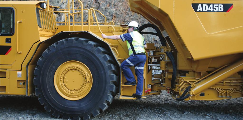 Safety Designed with safety as the irst priority. Product Safety Caterpillar has been and continues to be proactive in developing mining machines that meet or exceed safety standards.