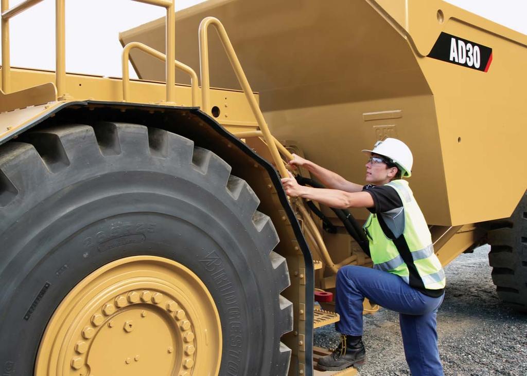 Safety Designed with safety as the first priority. Product Safety Caterpillar continues to be proactive in developing mining machines that meet or exceed safety standards.