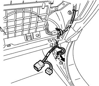 Reinforcement Wire Ties (x3) s (x2) (j) Route and secure the V3 harness to the reinforcement with two wire ties. (Fig.
