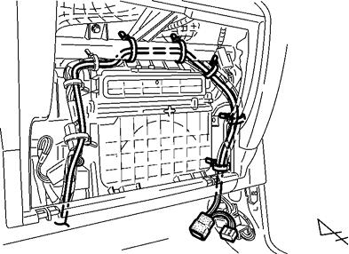 6-10) (1) Verify the connectors are plugged in Fig. 6-10 14P (White) (n) Secure the 14P connectors to the vehicle harness with one wire tie. (Fig.