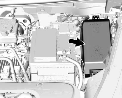 232 Vehicle Care Underhood Compartment Fuse Block Caution Spilling liquid on any electrical component on the vehicle may damage it.