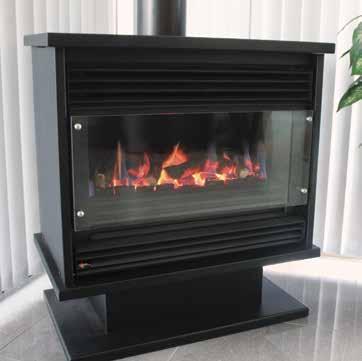 It can be used to bring your old fireplace to life, replace an