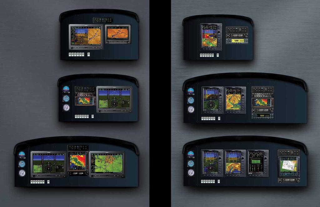 Explore the possibilities: G3X Touch & G3X Configurations The integration and versatility provided by Garmin s G3X series electronic flight displays make it easy to customize the ideal panel layout