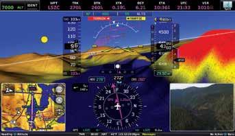 Sectional charts, as well as Low- and High-Altitude IFR Enroute charts, can be displayed in the navigation window of your G3X Touch display $4,599 *
