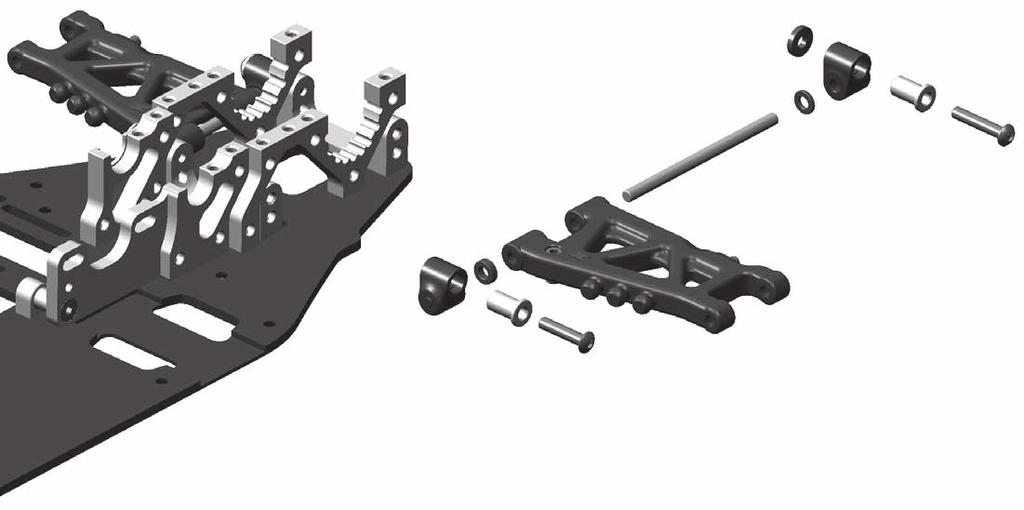 manual, it is not possible to assemble the front arms.