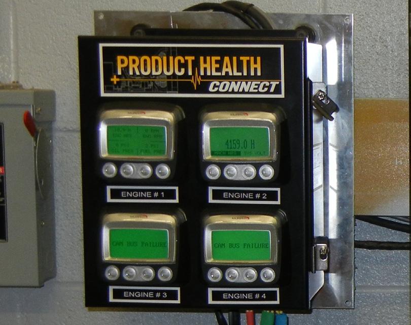 MONITORING SYSTEMS A Cutting Edge Monitoring System Louisiana Cat s premier Product Health Center now provides PRODUCT HEALTH CONNECT, a self-contained monitoring and display system keeping you