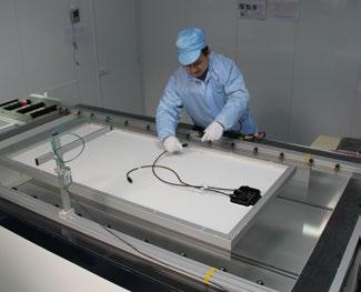 INtroducing Senersun Premium Quality Program Quality during production Our solar panels are manufactured according to strictly defined processes to ensure the utmost quality of every panel leaving