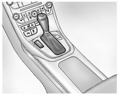 9-26 Driving and Operating Automatic Transmission P (Park): This position locks the front wheels. It is the best position to use when you start the engine because the vehicle cannot move easily.