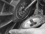 Remove the oil pump drive key from the end of the rotor.