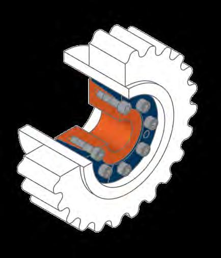 Solution ZSDG Example: Complete gearwheel including tightening elements 1