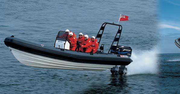 PATROL 650/750/850 This series of craft for professional and commercial use has been developed for the most demanding users, rescue organisations, coastguards, army, fire brigades, merchant marine,