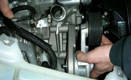 Use only the two long mounting bolts, the third shorter bolt will not be reused.
