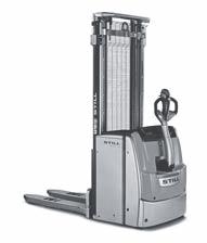 EXV 14 - EXV 20 High Lift Pallet Truck Power meets innovation Optimum utilisation of storage area: high storage compaction due to very high residual load capacity Everything in view, all the time: