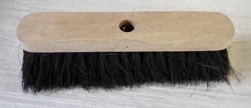 Black Fibre Broom