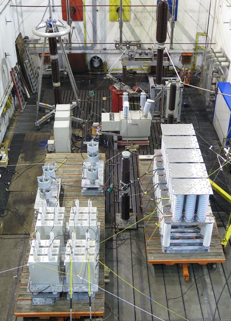 PROMOTioN Test set-up DCCB Control Panel Reactors reactors Triggered making gap Auxiliary SF 6 AC CB HV vacuum