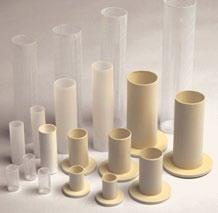 ISOLATING SLEEVES & WASHERS FLANGE PROTECTORS ISOLATING SLEEVES AND WASHERS Isolating sleeves manufactured of high density polyethylene, NEMA grade LE phenolic, and Mylar are available in a full