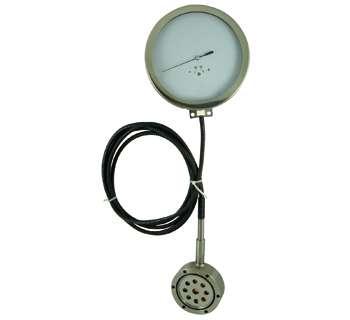 Liquid level gauge Specifications: Process connection: 93mm OD flange Pressure rating Maximum (bar): PN 2 Body material: Stainless steel