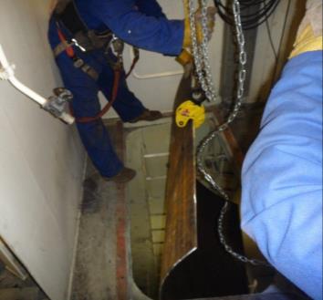 Scrubber Installation done without taking the ship out of service and with