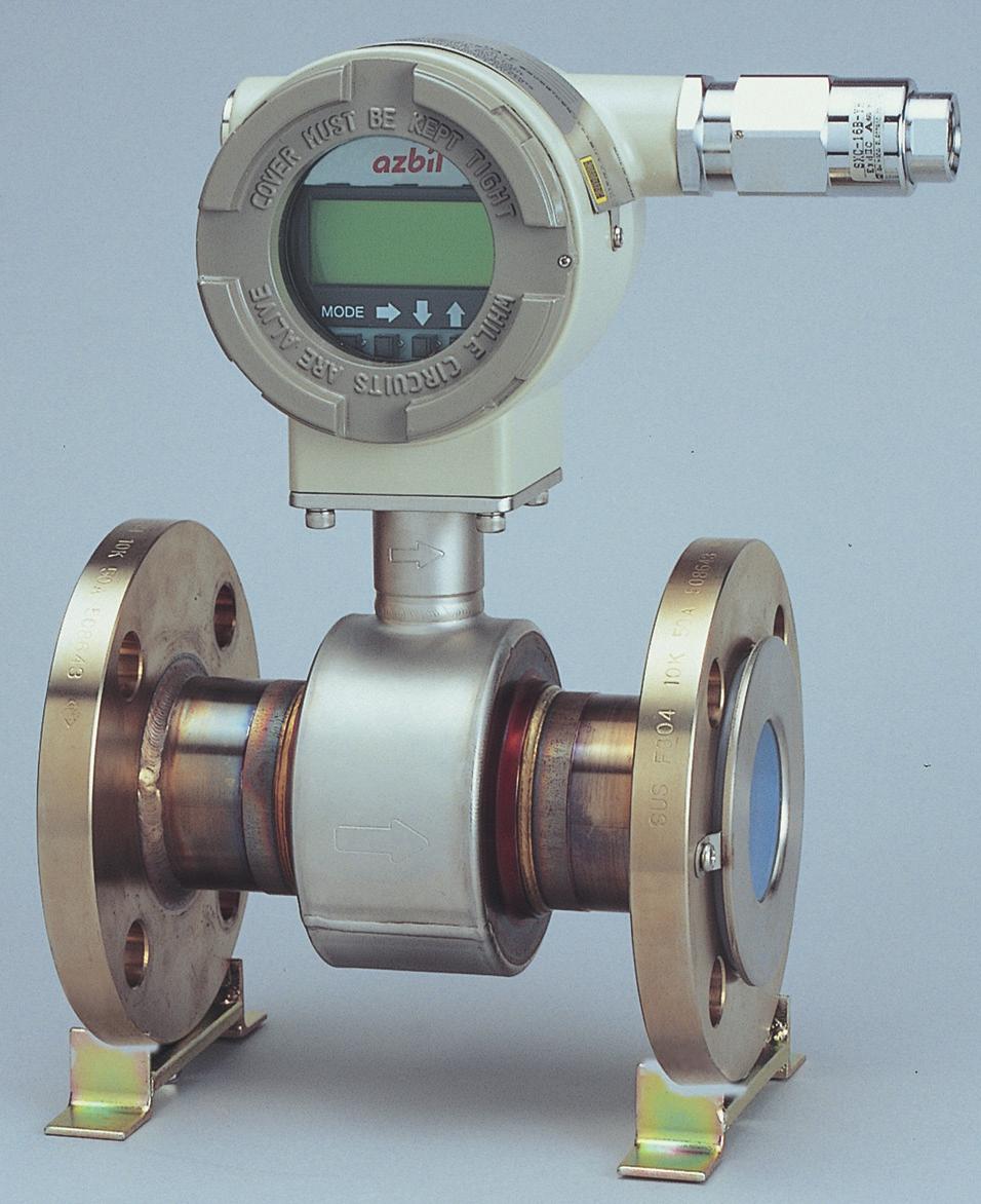 MagneW Neo+ Two-wire Electromagnetic Flowmeter Integral type TIIS Explosion-protected Apparatus OVERVIEW The MagneW Neo+ is a high performance two wired electromagnetic flowmeter based on field