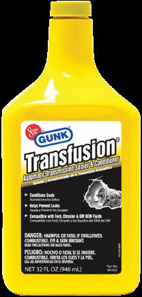 Automatic transmission fluid & sealer. Replaces lost ATF. Helps prevent leaks.